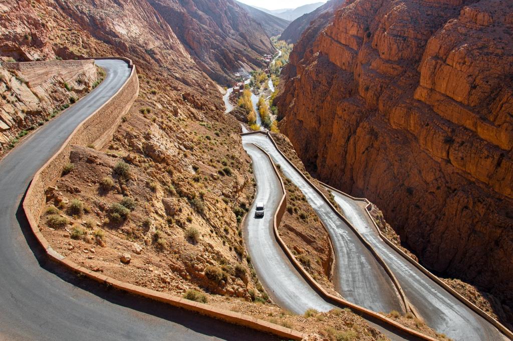 Gole del Dades - credits Michał from Pixbay